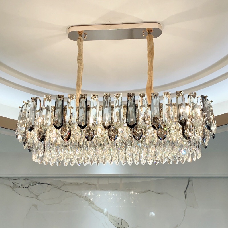 ĐÈN THẢ PHA LÊ CAO CẤP D800 TẶNG KÈM B LED
