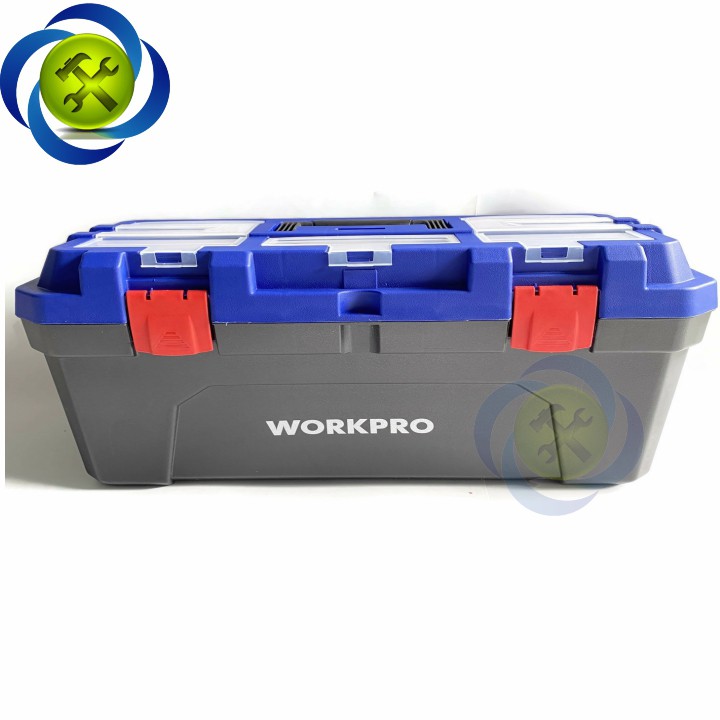 Thùng đồ nghề nhựa Workpro W083017 kích thước 572 x 300 x 295mm