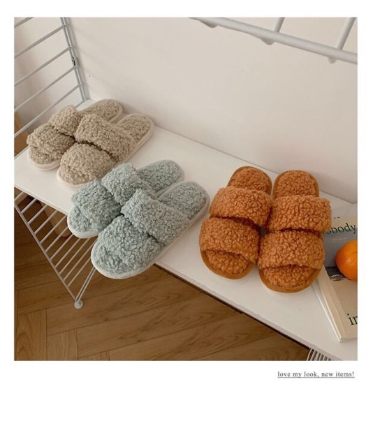 Dép bông quai ngang 🖤