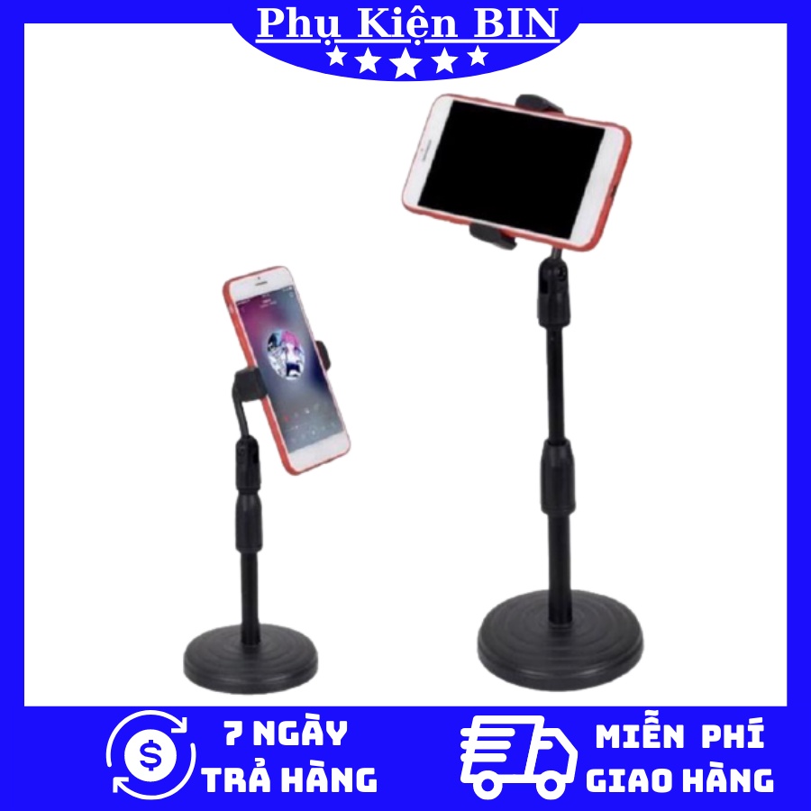 Giá Đỡ Điện Thoại livestream xem video Ổn Định Xoay 360 Độ dùng để Quay Phim Ghi Hình Đa Dụng