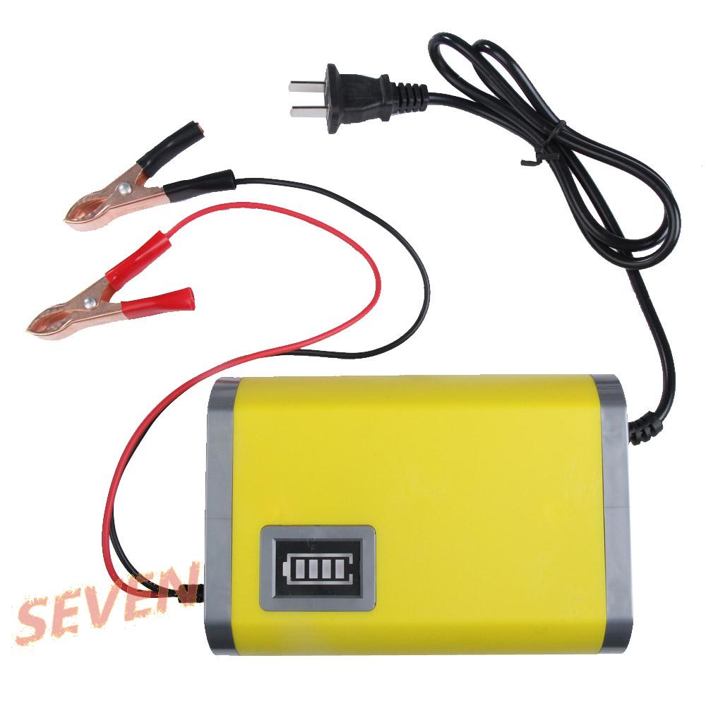 Bộ sạc ắc quy axit chì 12V 6A 2022 phích cắm US cho xe máy