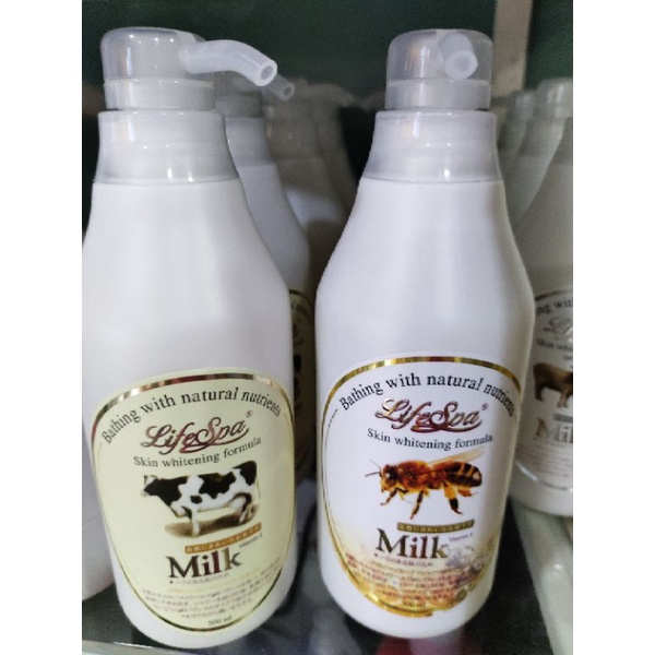Sữa Tắm Trắng Da Milk Life Spa Nhật Bản 500ml