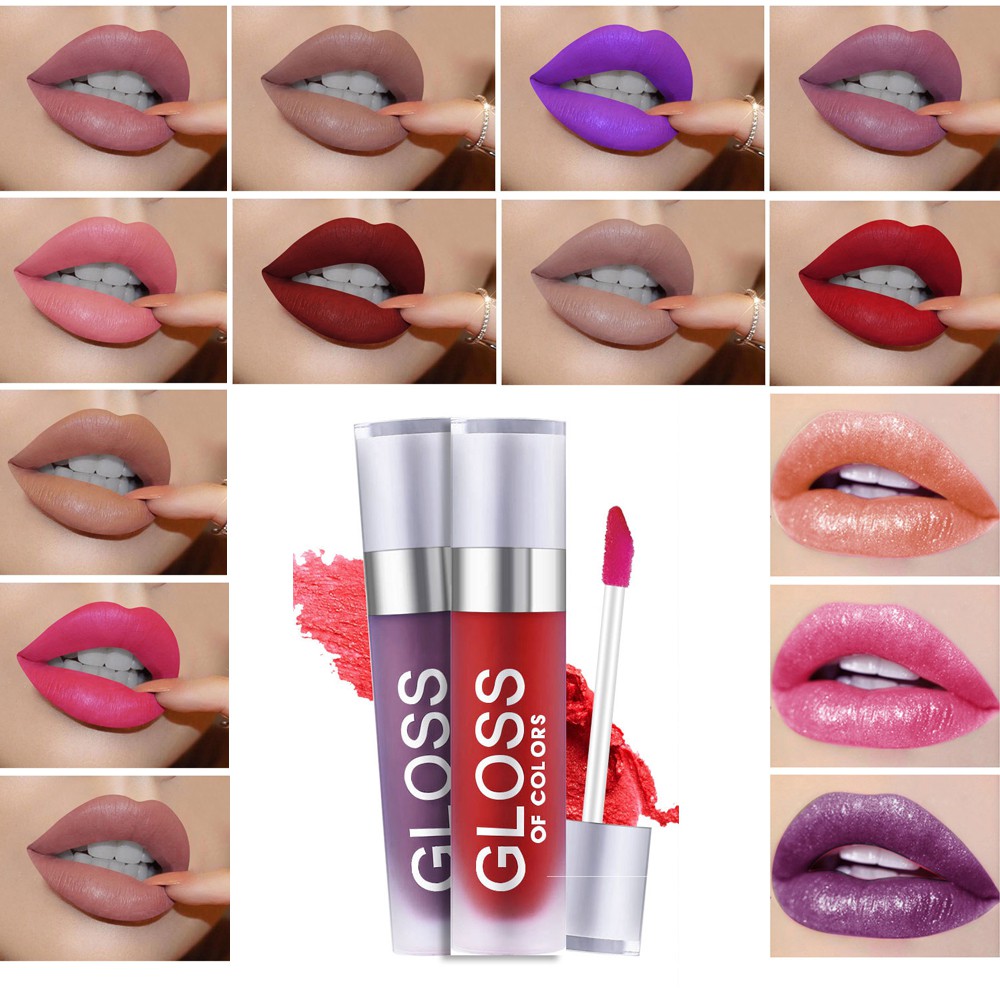 Beauty☛ TEAYASON lip gloss lasting moisturizing non-marking bite lip makeup lipstick water non-stick cup ☂