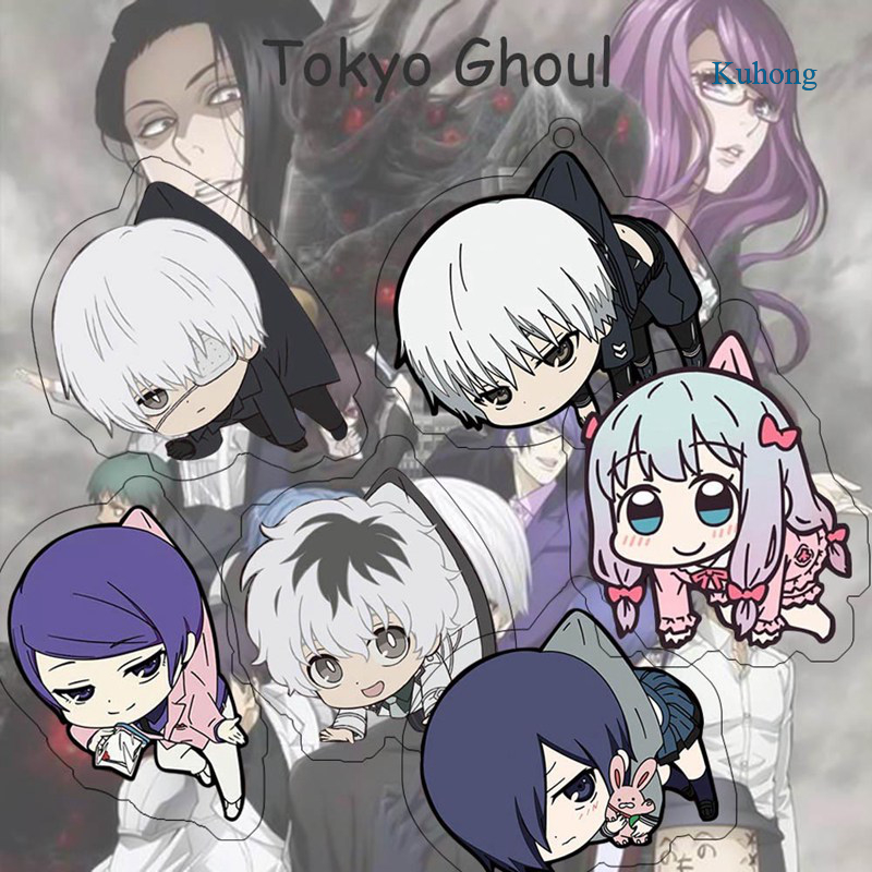 Móc Khóa Hình Nhân Vật Ken Kaneki Trong Phim Tokyo Ghoul Thời Trang