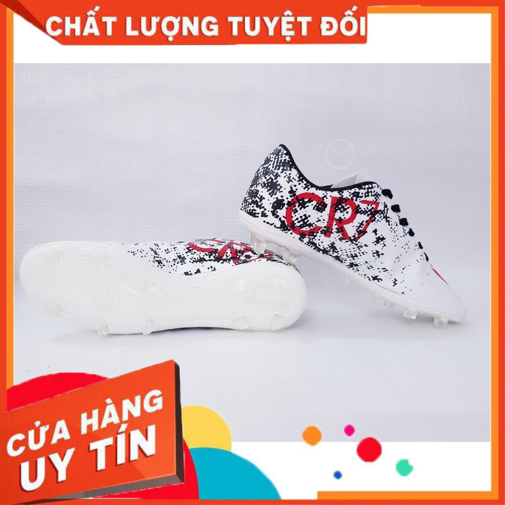 Giày đá bóng đinh cao Cr7 loang -Sân tự nhiên -size 38 -43