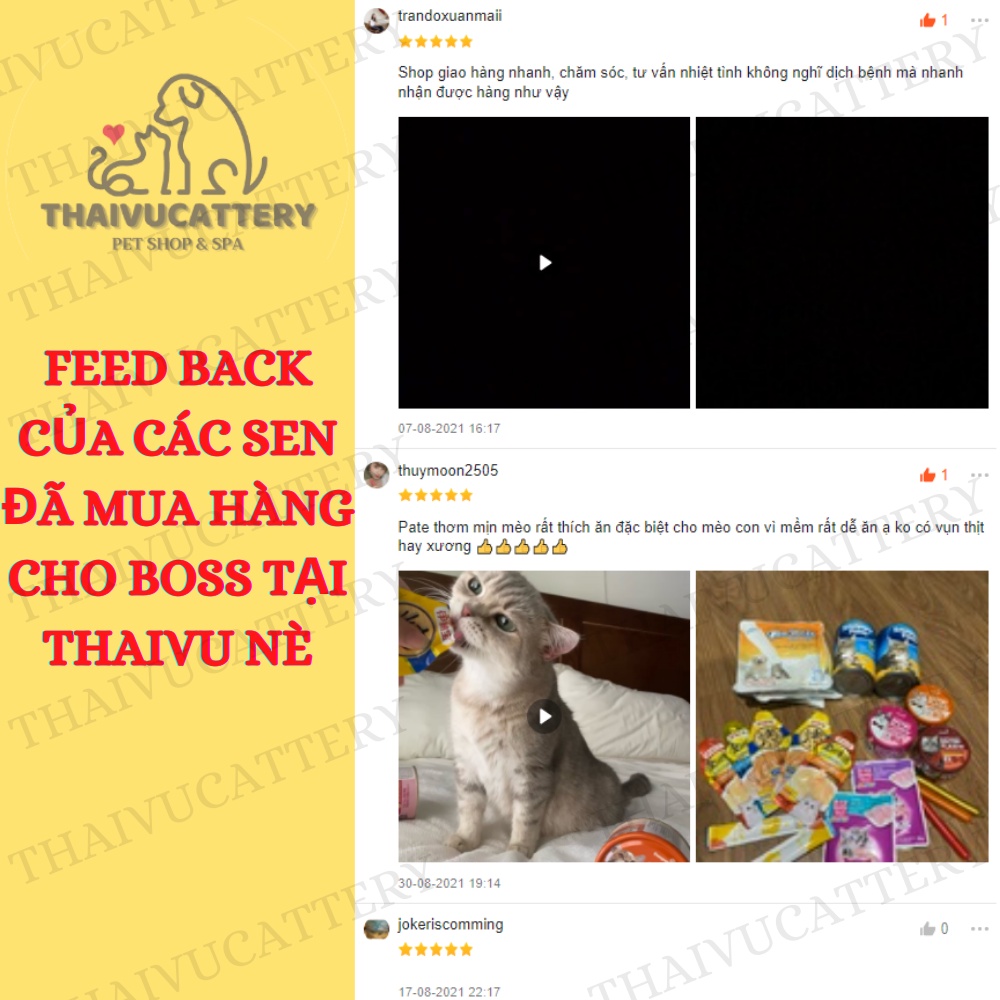 Pate whiskas gà béo ngậy cho mèo lớn hàng nhập công ty chính hãng - Thaivucattery