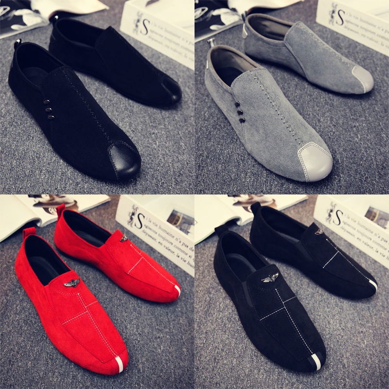 VANS Giày Lười Da Thời Trang Dành Cho Nam