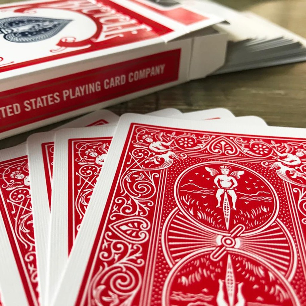 Bài ảo thuật USA giá rẻ: BICYCLE RIDER BACK & STANDARD BACK - Bài Poker - Bài Mỹ