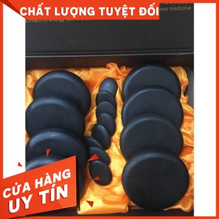 . Bộ đá nóng dùng để massage
