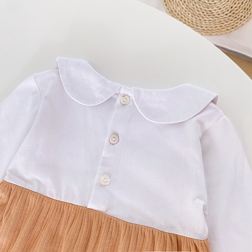 Sanlutoz Thời trang Công chúa Lãng mạn Tay áo dài Quần áo Dành cho bé gái