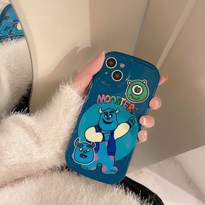 !Ốp Điện Thoại Dẻo Họa Tiết Quái Vật Dễ Thương Chống Sốc/ Bụi Bẩn Cho IPhone13 12 11 Pro Max XR XSMAX