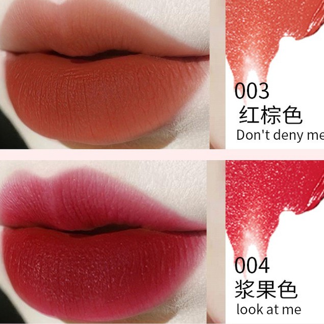 Son môi kakashow mềm mịn tự nhiên dạng lỏng hiệu ứng mờ sương lâu trôi chống thấm nước sáng bóng | BigBuy360 - bigbuy360.vn