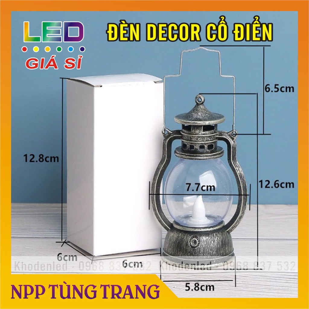 ĐÈN NẾN DECOR CỔ ĐIỂN trang trí sinh nhật, đám cưới, quán cà phê.. loại nhỏ