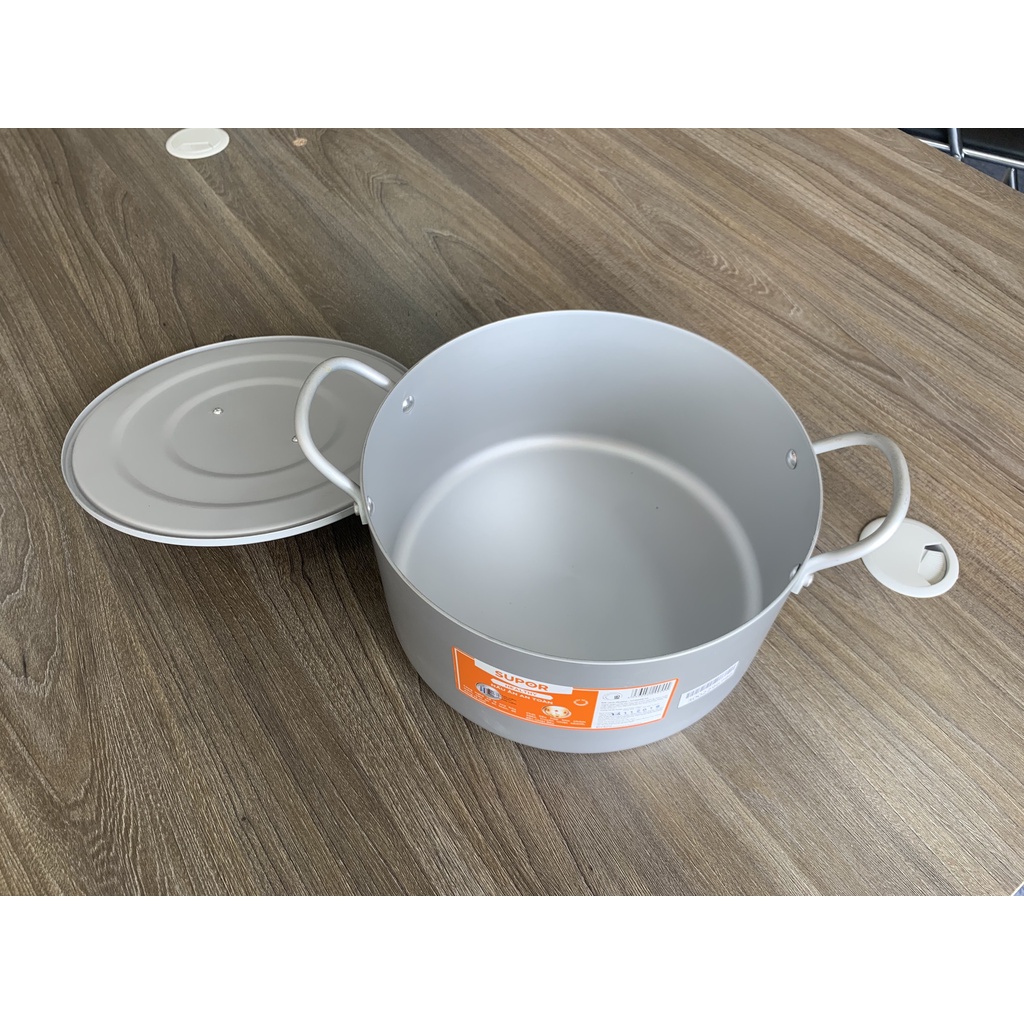 Nồi canh hợp kim nhôm oxy hóa mềm Healthy HT08008-4