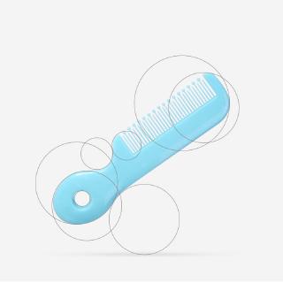Lược Chải Tóc An Toàn Cho Bé Baby Comb
