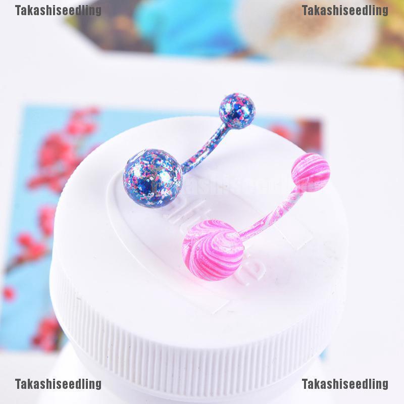 Bộ 16 Khuyên Rốn Nhiều Màu Sắc Thời Trang