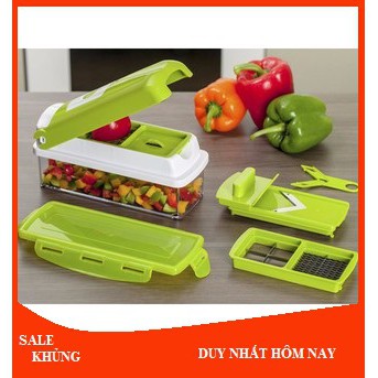 Bộ dụng cụ cắt gọt rau củ quả 10 món Nicer Dicer