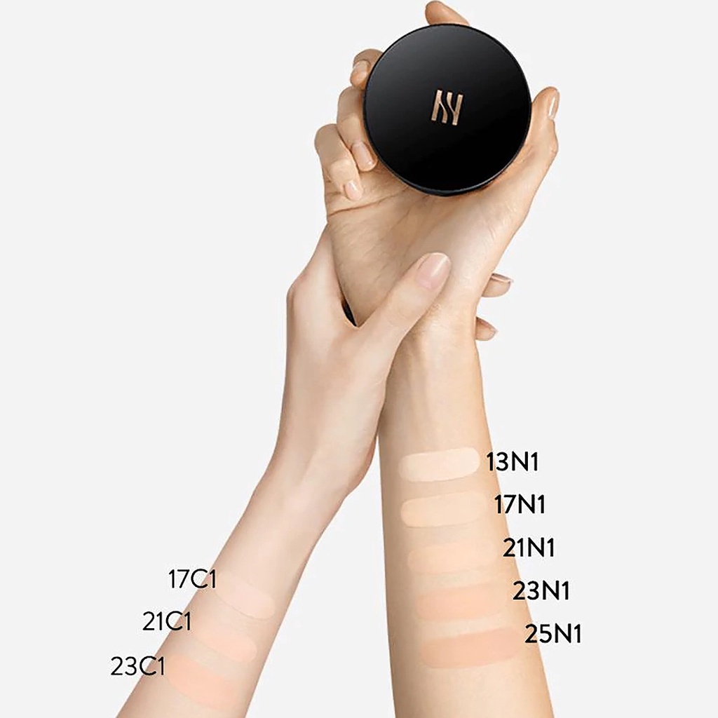Phấn Nước Hera Black Cushion Màu Đen Chống Nắng Spf 34 / Pa ++ & Mini Black Cushion