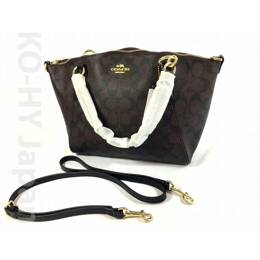 Túi thời trang COACH Handbag-dark brown