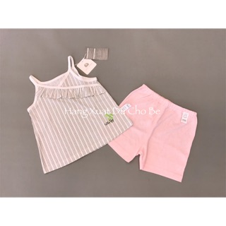 Bộ thun 2 dây bé gái