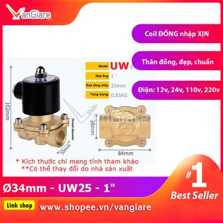 Van điện từ UNI-D phi 34