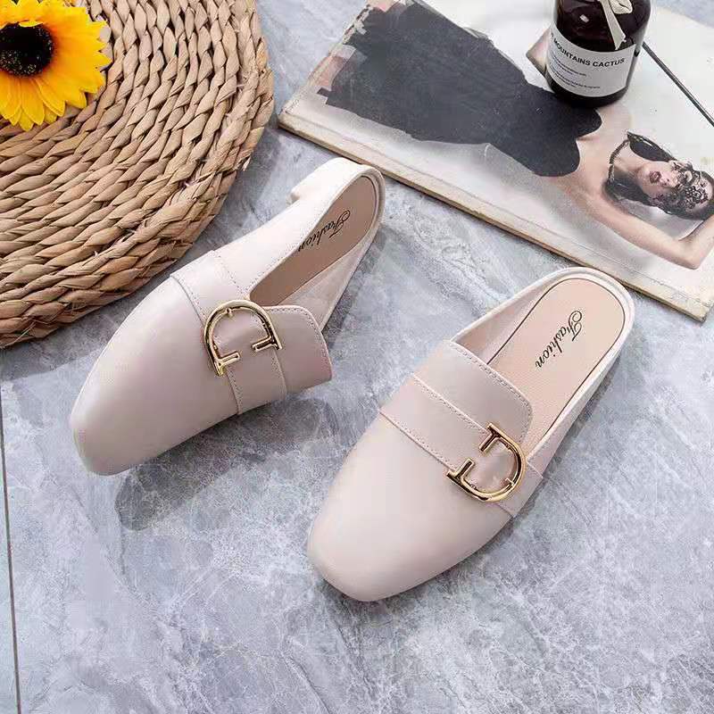 Dép Lười Đế Bệt Chống Trượt Thời Trang Mùa Hè Mới SHO051