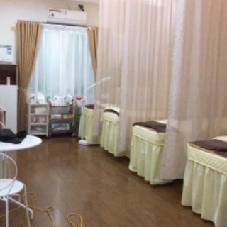 Rèm voan Spa trắng trơn, đã có sóng rèm