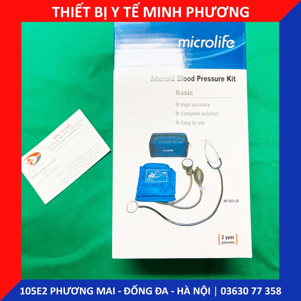 Máy đo huyết áp bằng tay Microlife BP AG1-20