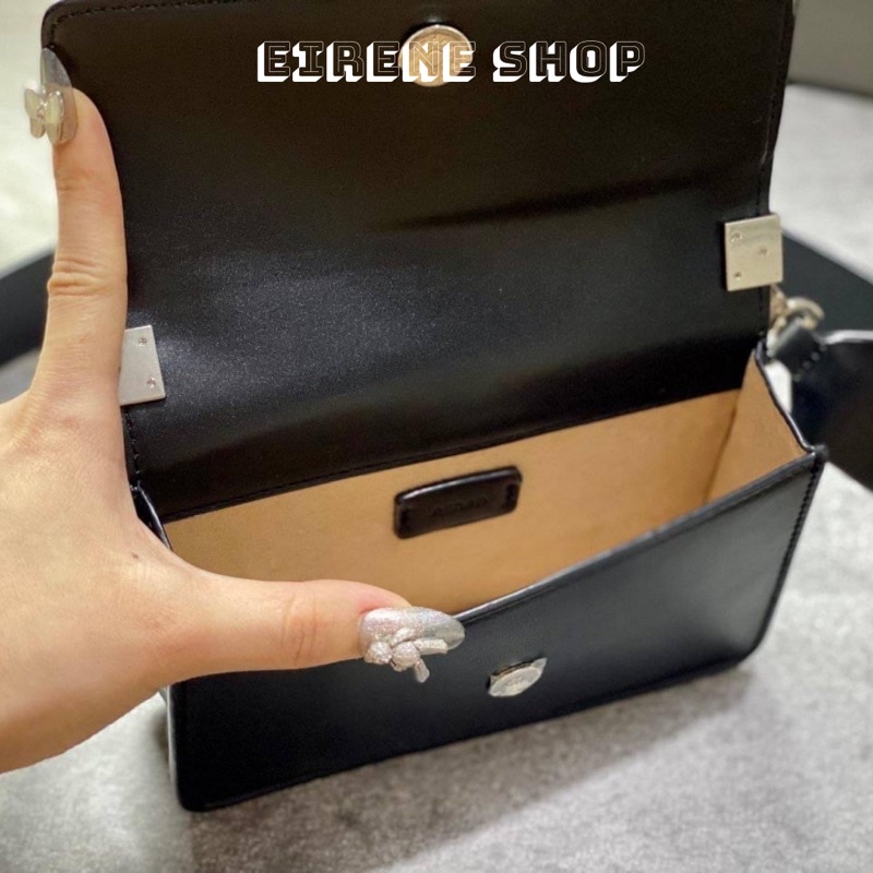 Túi Đeo Chéo Nữ Pd Icon Leather Shoulder Bag Kèm Móc Ví Nhỏ