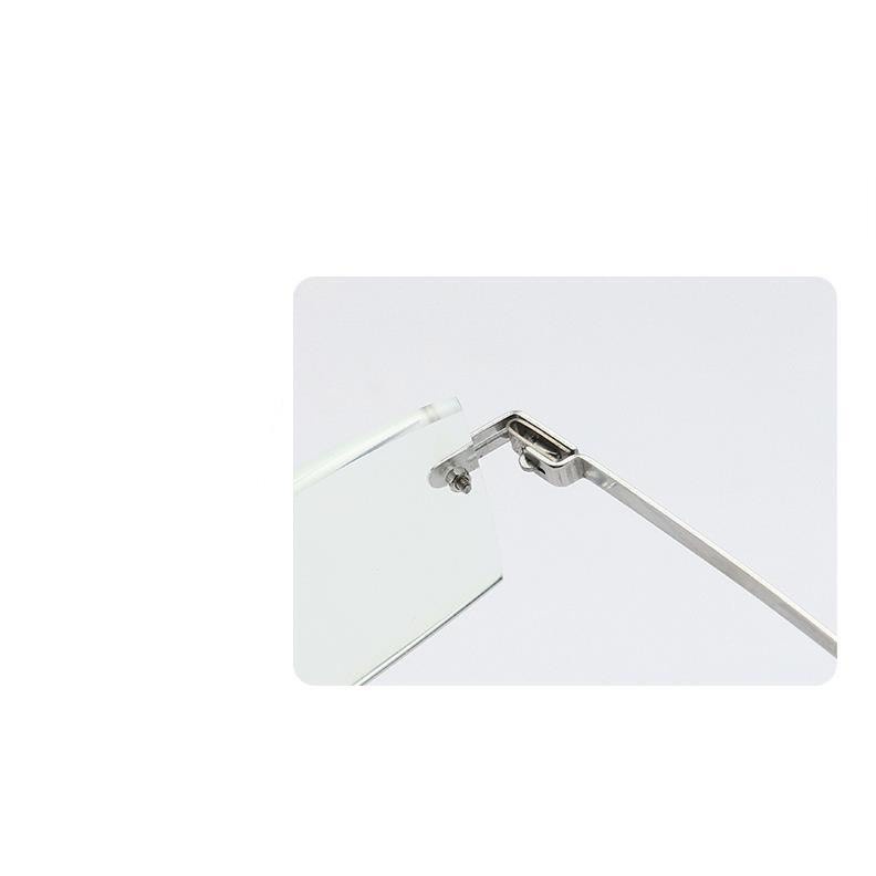Kính viễn thị nam không viền chống ánh sáng xanh thời trang đọc sách và chơi điện thoại di động kính đọc sách