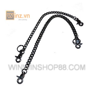 ⛓️ Dây xích đeo quần V.3 (màu đen dài 47 cm) ⛓️ - Winz.vn