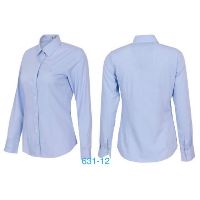Áo Sơ Mi Thái Hòa Xanh Biển sọc caro 631-12