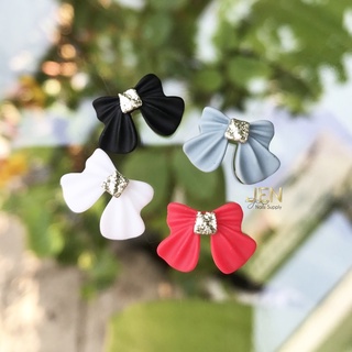 Charm nơ nhựa trang trí móng