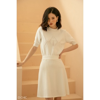 D.CHIC Chân váy len suông MS: 388007
