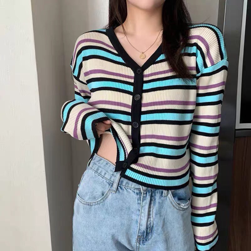 áo cardigan len taobao