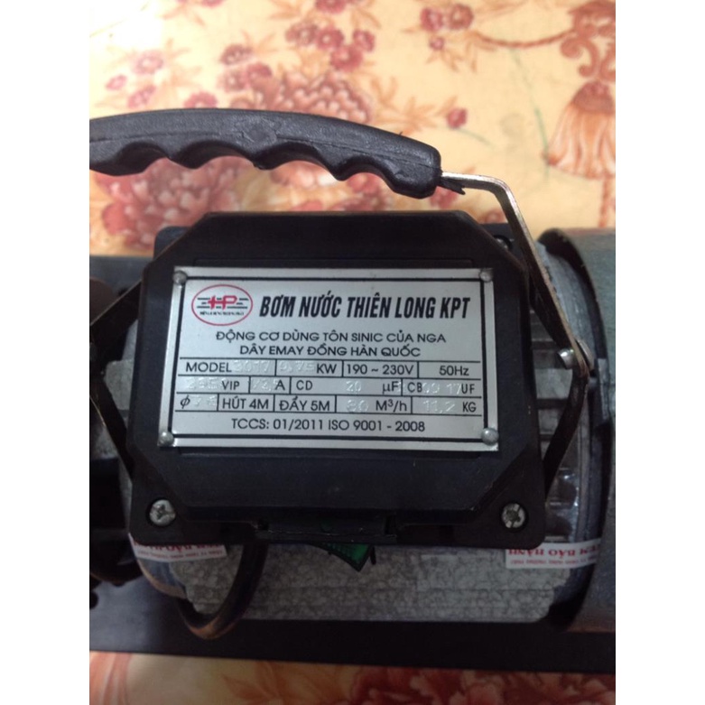 Máy bơm nước tát ao 1hp