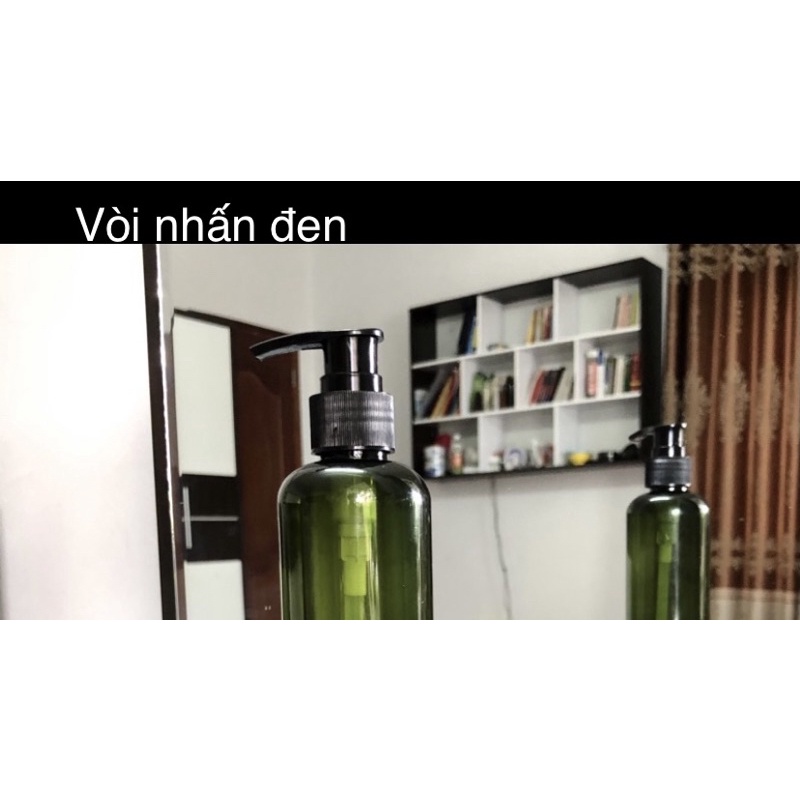 chai nhựa màu trắng 100ml/150ml/200ml/250ml/300ml/500ml- chai chiết sữa tắm màu trắng