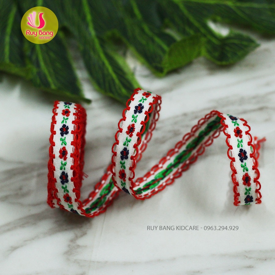 Ruy băng thêu hoa HQ