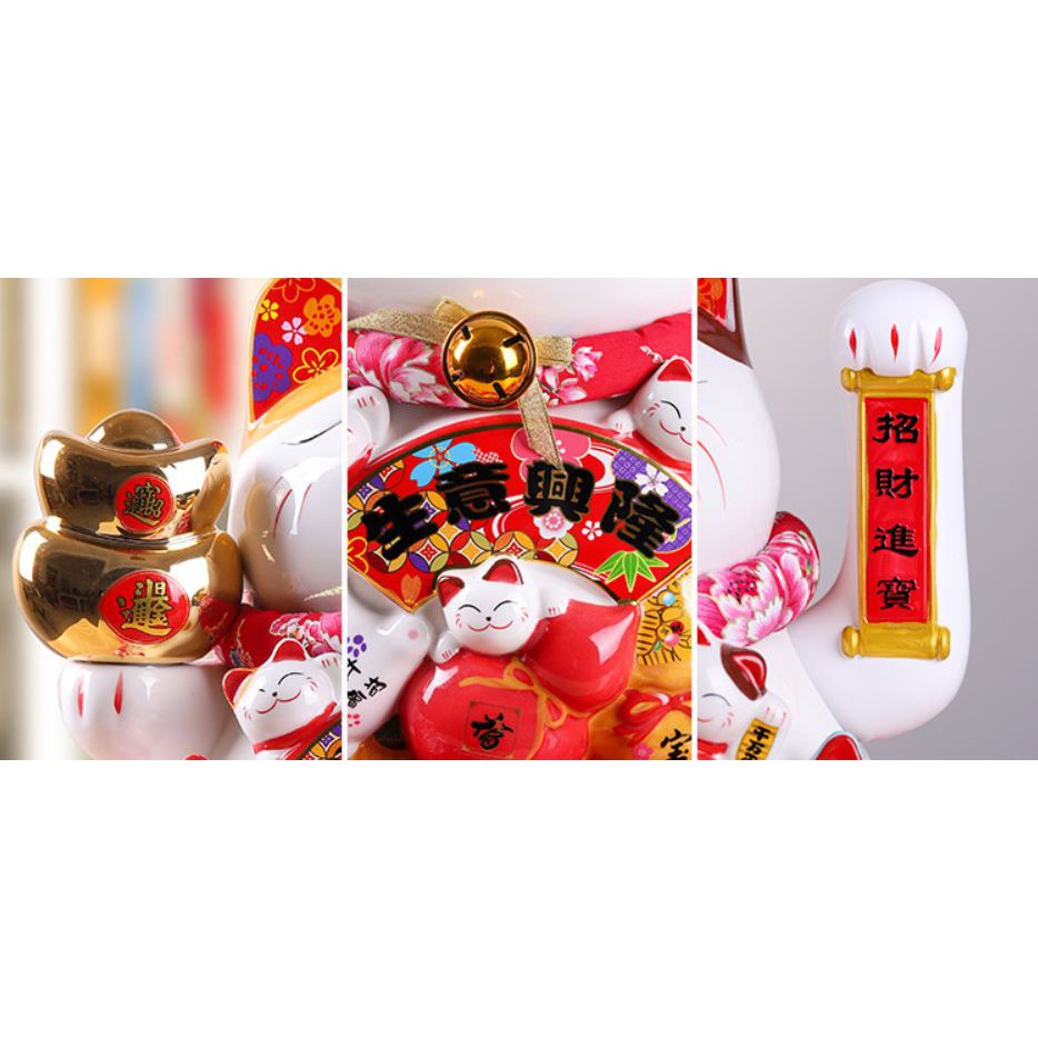 Mèo thần tài Đại Cát Đại Lợi 25CM | BigBuy360 - bigbuy360.vn