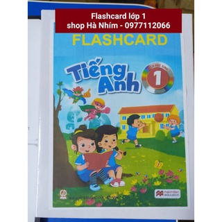 Flashcard Tiếng Anh lớp 1 mới - Cán bóng or ép plastic