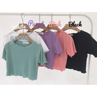 Áo Crop top Hàn Quốc