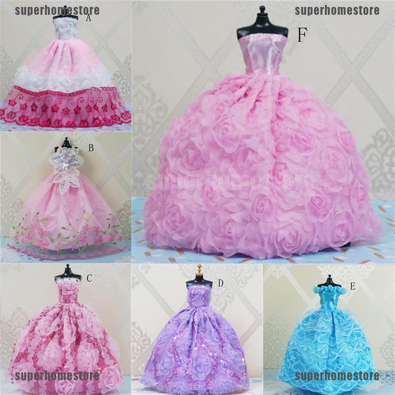 Đầm Đồ Chơi Búp Bê Công Chúa