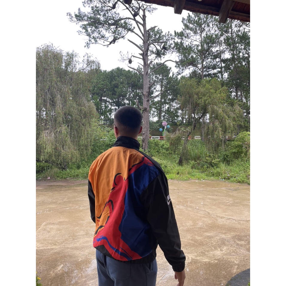 Áo Khoác Jacket Nike x Jordan Vintage Nam Nữ Vải Dù 2 Lớp Cao Cấp LBsar