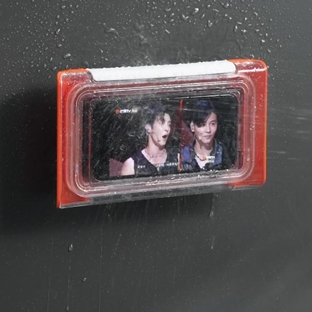 Kệ Đựng Điện Thoại/Máy Tính Bảng Gắn Tường Chống Thấm Nước Cho Nhà Tắm/Nhà Bếp