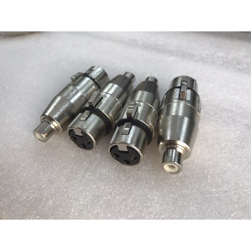 Jack Chuyển Canon Ra AV Cắm Vang Cơ,Vang số - Jack Đực cái ra Bông sen hàng xịn/ Giá 1 chiếc