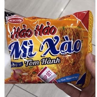 Combo 30 gói Mì xào khô Hảo Hảo hương vị Mì xào tôm hành gói 75g