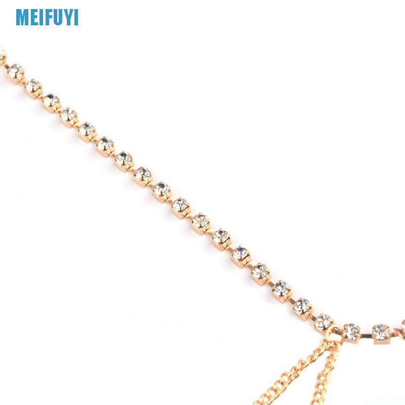 Dây Xích Đeo Đùi Bằng Kim Loại Thời Trang Gợi Cảm Cho Nữ