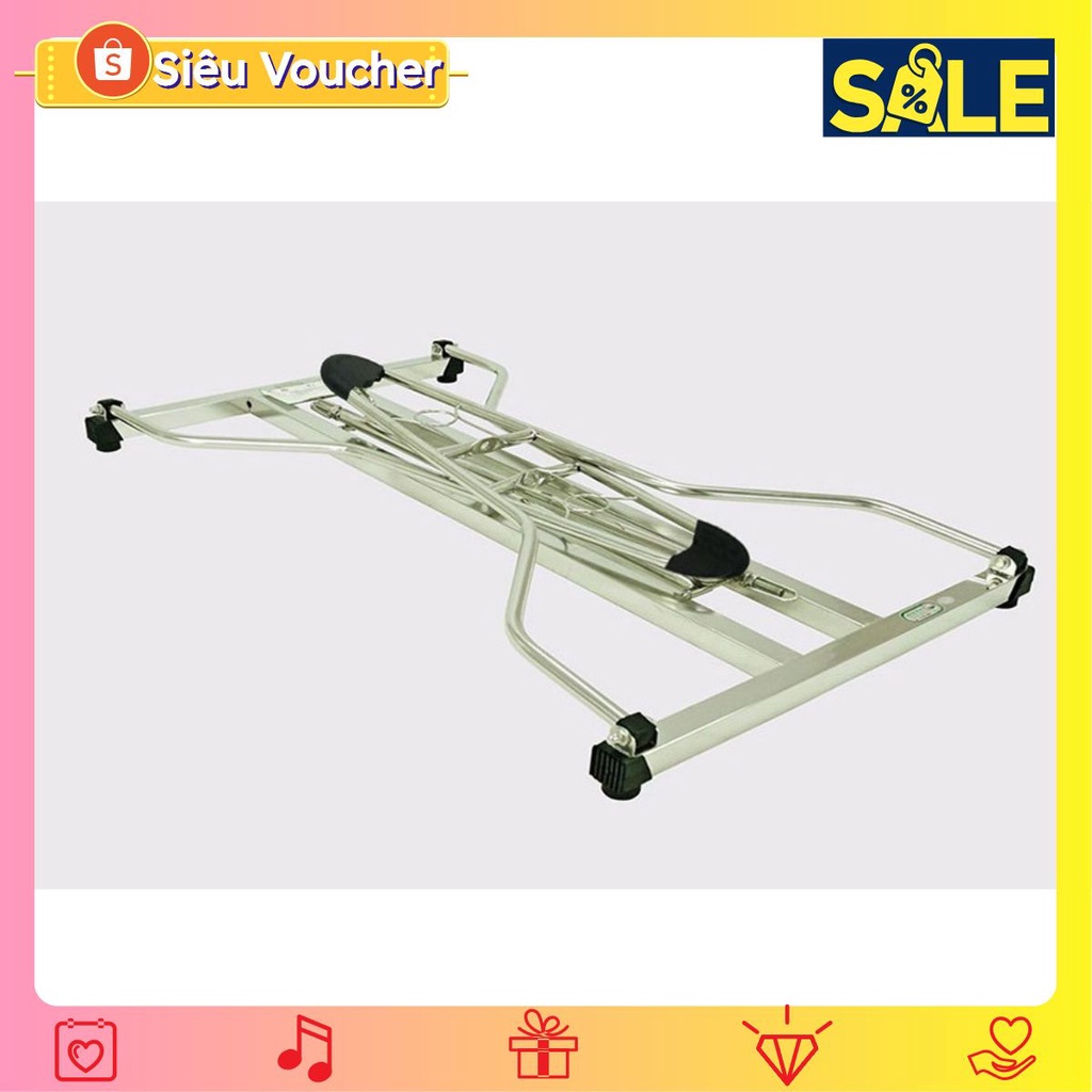 ⚡GIÁ TỐT⚡ [KHUNG VUÔNG INOX 100%] Khung võng xếp Chấn Thái Sơn CTS04 🌟🌟🌟 SÁNG BỀN THEO THỜI GIAN | BigBuy360 - bigbuy360.vn