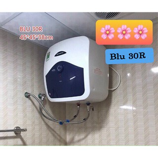 Bình nóng lạnh ariston blue 30r 2.5 fe 30 lít kích thước : 447x447x380 mm bảo hành 7 năm