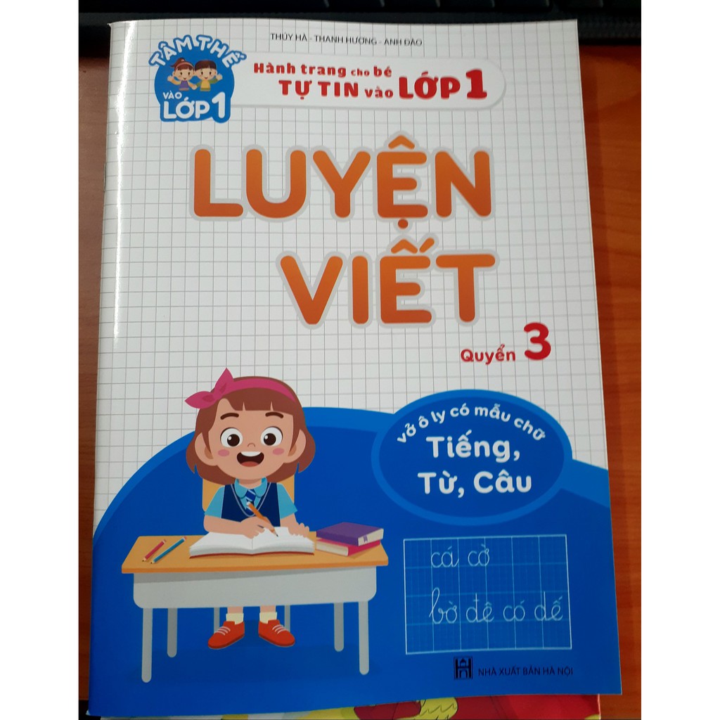 Sách - Luyện Viết  - Luyện Viết Tiếng, Từ, Câu - Hành Trang Cho Bé Tự Tin Vào Lớp 1
